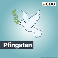Wir wnschen allen ein schnes Pfingstfest